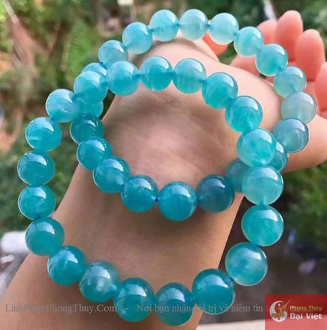 Vòng tay đá Amazonite