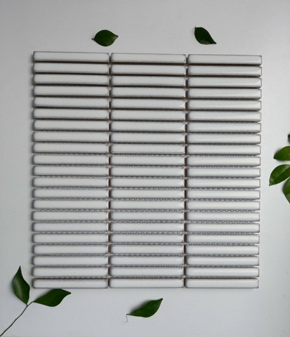 Gạch mosaic stripe 284×295/32,5x14,5 92TTEB-D03 (màu trắng)