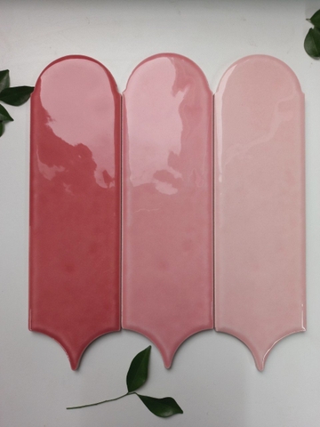 Gạch thẻ lông vũ LUAYYM90300-14 (mix màu hồng)