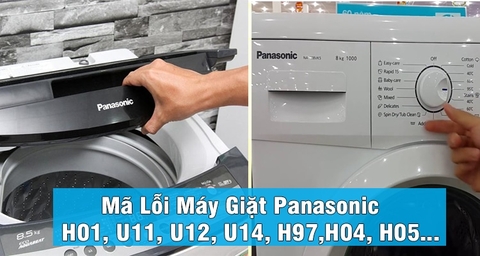 Mã lỗi và cách khắc phục máy panasonic nội địa