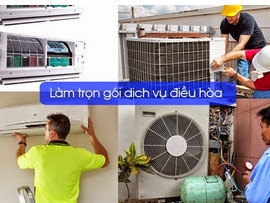 Dịch vụ tháo, lắp điều hòa ở thành phố Thái Nguyên