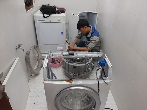 Vệ sinh máy giặt khu vực thái nguyên