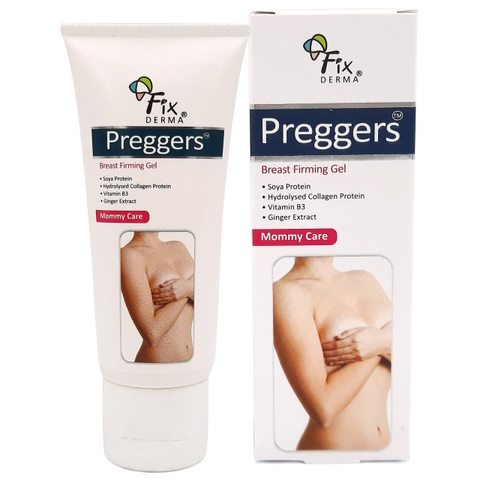 Gel Dưỡng Ẩm, Giúp Ngực Săn Chắc Fixderma Preggers Breast Firming Gel 60g