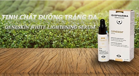 Tinh chất dưỡng sáng da, giảm thâm nám Isis Pharma  GENESKIN white lightening 28ml