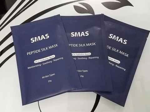 Mặt nạ dưỡng da và phục hồi Mặt  SMAS Peptide Silk Mask