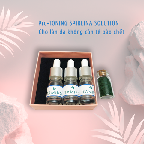 Tinh chất serum tẩy tế bào chết từ tảo xoắn Spirulina Nhật Bản