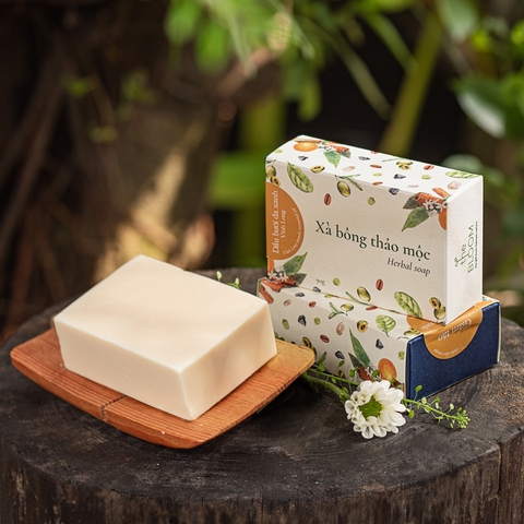 Xà bông Giấm táo - Dầu bưởi da xanh