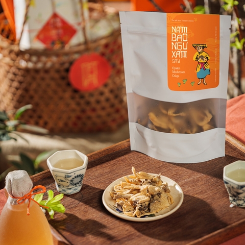 Nấm bào ngư xám sấy (50gr/Hộp)