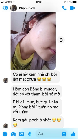 FAN CUỒNG KEM ĐA NĂNG GẤU POOH