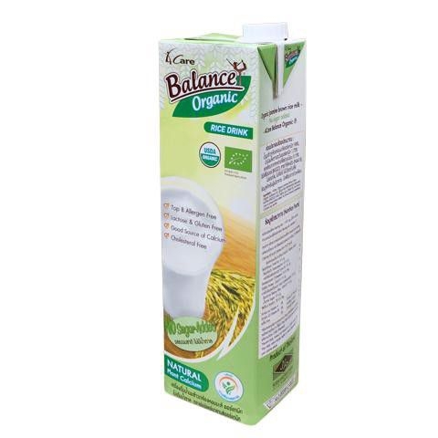 Sữa gạo hữu cơ không đường 4Care Balance Organic 1L