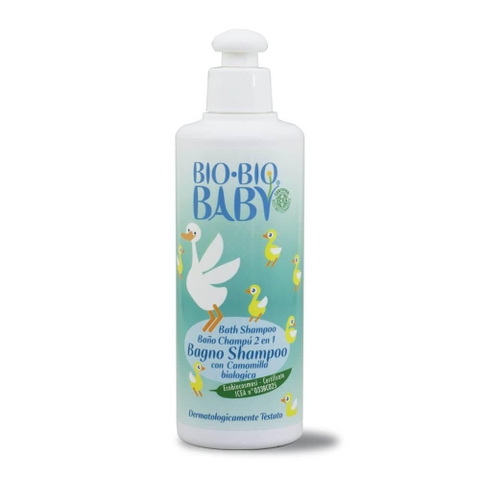 Sữa tắm gội hữu cơ cho bé Bio Bio Baby 250mL