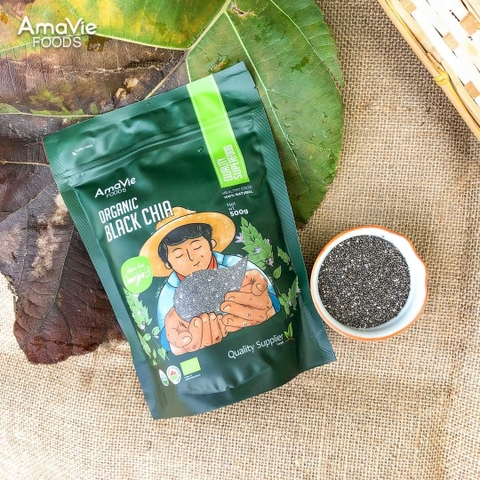 Hạt chia hữu cơ Amavie Foods 500g