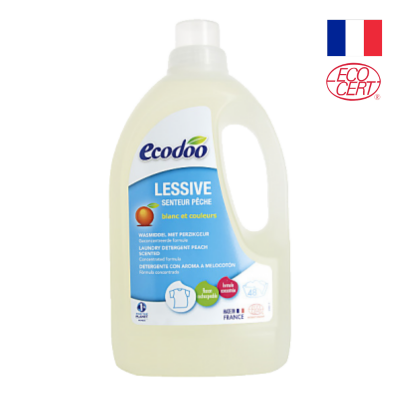 Nước giặt đậm đặc hương đào hữu cơ Ecodoo 1.5L