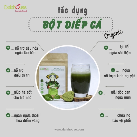 Bột Diếp Cá 60g