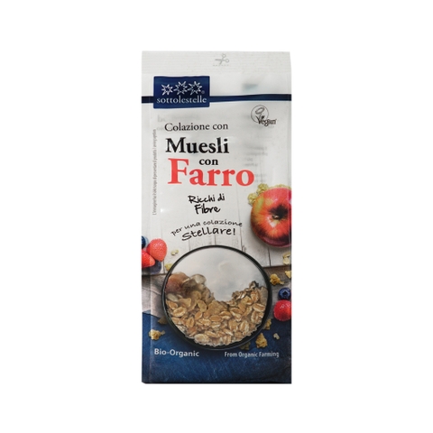 Ngũ cốc dinh dưỡng MUESLI hạnh nhân hữu cơ 350g