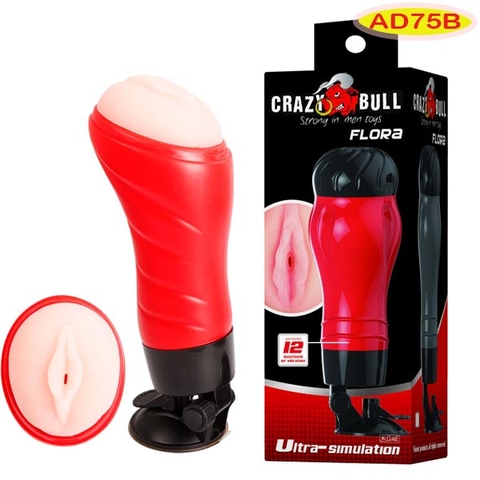 Âm Đạo Giả Gắn Tường Đa Năng Crazy Bull AD75