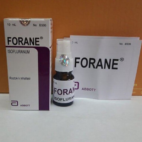 Thuốc mê dạng xịt Forane chính hãng