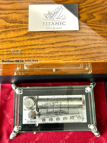 Hộp nhạc Reuge Titanic – Quà tặng siêu hiếm phong cách hoàng gia
