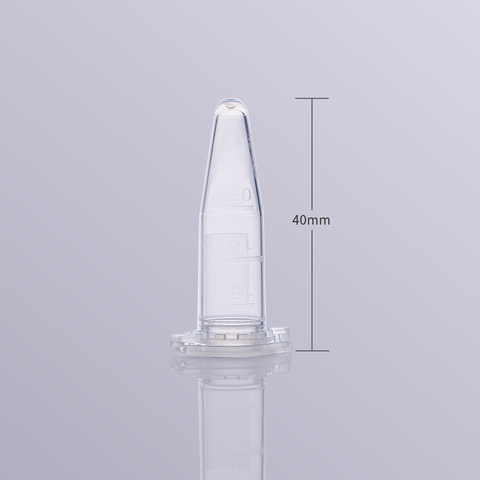 Ống ly tâm (Eppendorf), 1.5ml, đáy nhọn, nắp bật-có khóa, 500 cái/ gói, hãng Biosharp