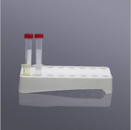 Giá đỡ ống ly tâm, 16 vị trí dùng đựng ống đựng mẫu 5ml, chất liệu nhựa (5ml Centrifuge Tube Rack), hãng Biosharp