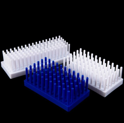 Giá đỡ ống nghiệm bằng nhựa (Test Tube Drain Rack), hãng Biosharp-China