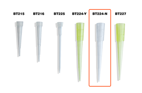 200ul Natural Tip, With Graduation, 1000/Pack, Sterile