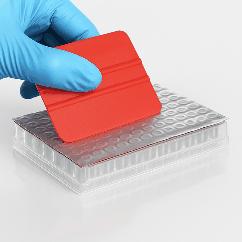 Tấm ép hỗ trợ dán màng phim (Sealing Film Scraper), hãng LabSelect