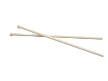 Disposable Plastic Pestles, Round, 205mm, 50/Bag