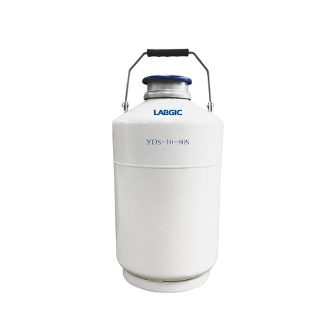 Bình chứa nitơ lỏng 10L – Đường kính cổ bình 80mm (Liquid Nitrogen Storage Tank), hãng Labgic