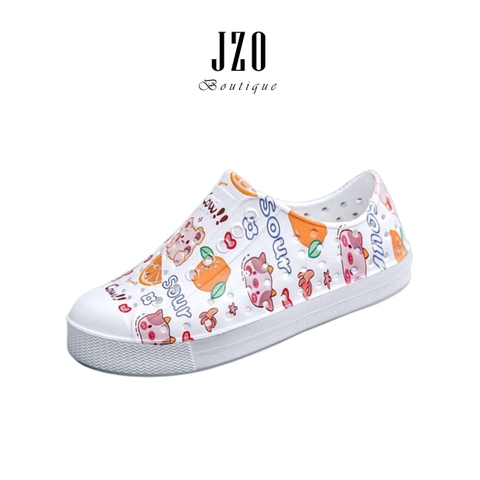 Giày nhựa trẻ em WNC - Mẫu Heo hồng