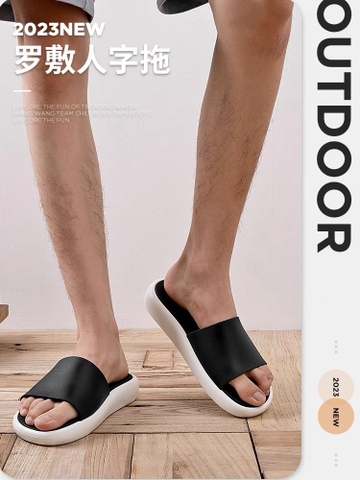 Dép Nam Quai Ngang LUOFU 7208 – Êm Chân, Nhẹ, Chống Trơn