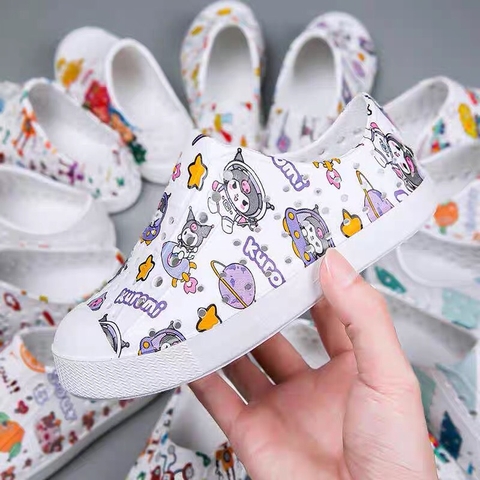 Giày nhựa trẻ em WNC  - Mẫu Kuromi