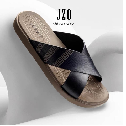 Dép Nhựa Nam Quai Chéo LUOFU 6196 – Êm Chân, Nhẹ, Chống Trơn