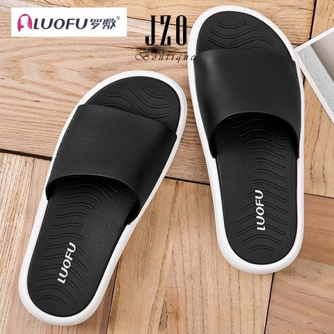 Dép Nam Quai Ngang LUOFU 7208 – Êm Chân, Nhẹ, Chống Trơn