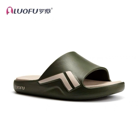 Dép Lê Nam Quai Ngang Đúc Nguyên Khối LUOFU 6213 – BIG SIZE 40-48, Thoải Mái Cho Người Chân To