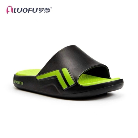 Dép Lê Nam Quai Ngang Đúc Nguyên Khối LUOFU 6213 – BIG SIZE 40-48, Thoải Mái Cho Người Chân To