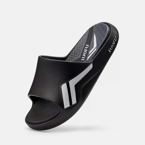 Dép Lê Nam Quai Ngang Đúc Nguyên Khối LUOFU 6213 – BIG SIZE 40-48, Thoải Mái Cho Người Chân To