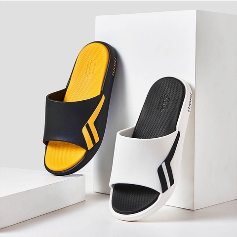 Dép Lê Nam Quai Ngang Đúc Nguyên Khối LUOFU 6213 – BIG SIZE 40-48, Thoải Mái Cho Người Chân To