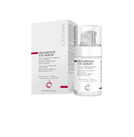 CANOVA RESURFACE C15 SERUM - GOLBAL TREATMENT ANTI-AGEING / Serum C15 giúp sáng da, ngăn ngừa lão hóa
