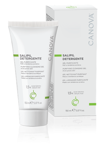 CANOVA SALIPIL DETERGENTE  - PURIFYING CLEANSING GEL / Gel rửa mặt ngừa mụn