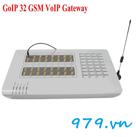 GoIP 32 kênh – GOIP 32 Channels  GSM VOIP Gateway