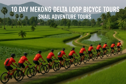 10 DAY MEKONG DELTA LOOP CYCLING TOURS
