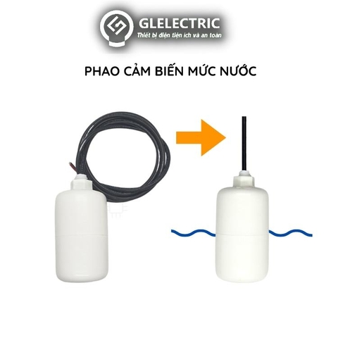 Phao điện từ cảm biến mực nước