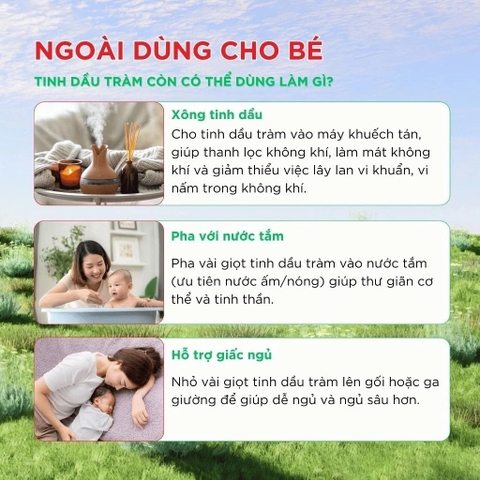 Dầu tràm Eagle Brand Cajuput Oil 30ml – Giữ ấm, phòng cảm lạnh, cảm cúm hiệu quả cho bé