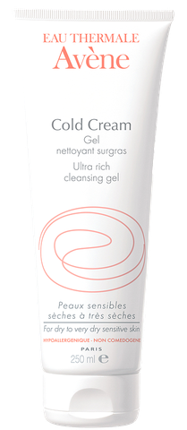 Gel rửa mặt và tắm cho da khô Avène Cold Cream Ultra Rich Cleansing Gel