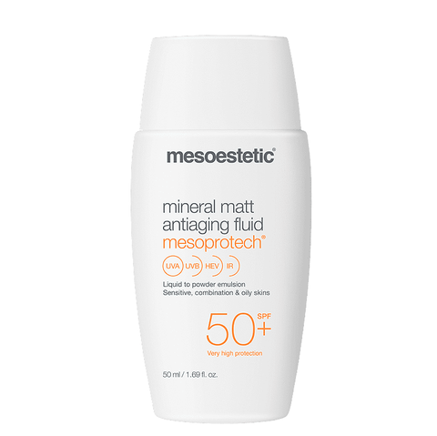 Nhũ tương chống nắng Mesoestetic Mesoprotech Mineral Matt SPF50