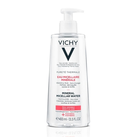 Nước tẩy trang cho da nhạy cảm Vichy Purete Thermale Mineral Micellar Water