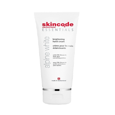 Kem dưỡng trắng và bảo vệ da tay Skincode Essentials Alpine White Brightening Hand Cream