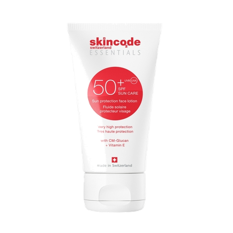 Nhũ tương chống nắng phổ rộng Skincode Essentials Sun Protection Face Lotion SPF 50+ 50ml