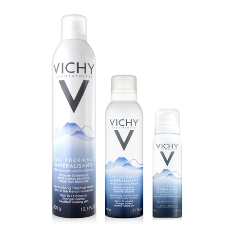 Nước xịt khoáng dưỡng da cấp ẩm và bảo vệ da Vichy Eau Thermale Mineralizing Thermal Water